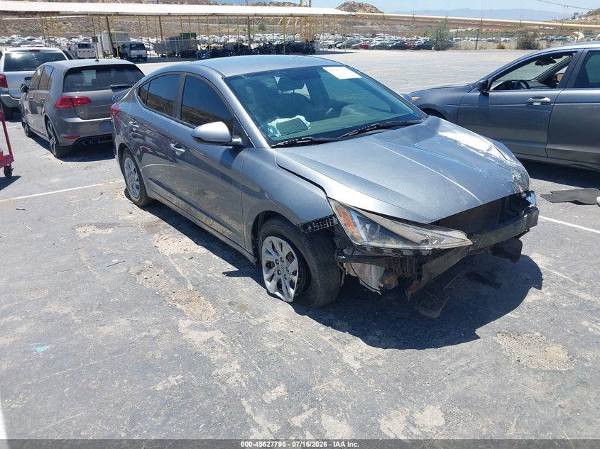 2019 Hyundai Elantra VIN KMHD74LF6KU761515 IAAI salvage auction — FRONT END, Salvage Title, sold $1,550 on 2026-09-16 (photo 1)
