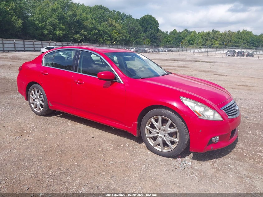 2011 Infiniti G37 VIN JN1CV6AR8BM407190 IAAI salvage auction — NORMAL WEAR, Clear (Tennessee), sold $175 on 2026-07-29 (photo 1)