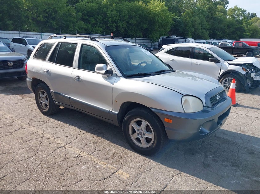 2001 Hyundai Santa fe VIN KM8SC83D91U010397 IAAI salvage auction — NORMAL WEAR, Clear (Michigan), sold $25 on 2026-07-27 (photo 1)