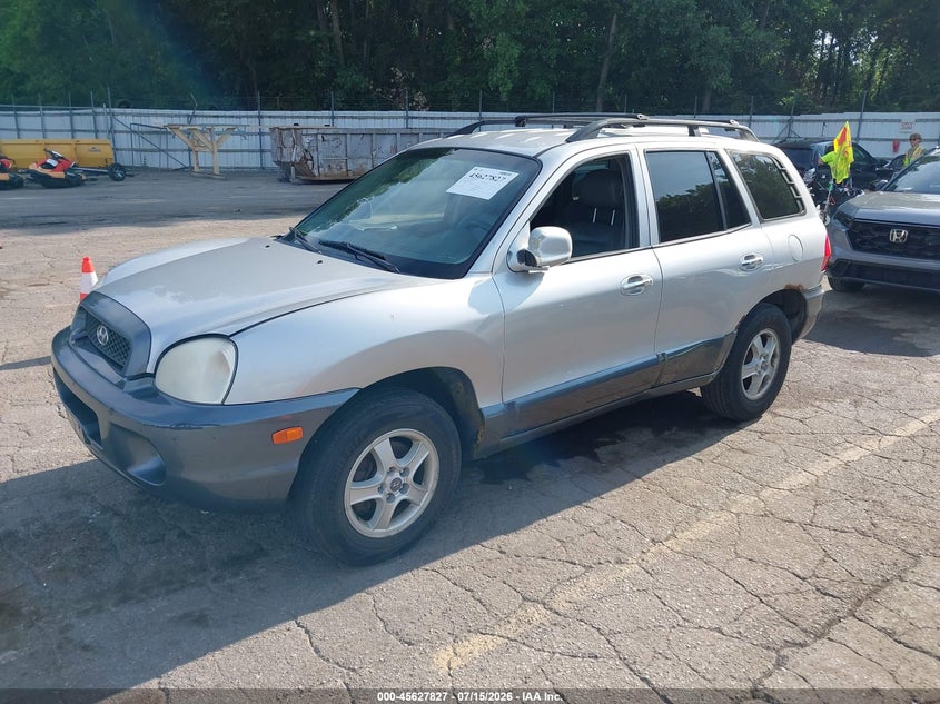 2001 Hyundai Santa fe VIN KM8SC83D91U010397 IAAI salvage auction — NORMAL WEAR, Clear (Michigan), sold $25 on 2026-07-27 (photo 2)