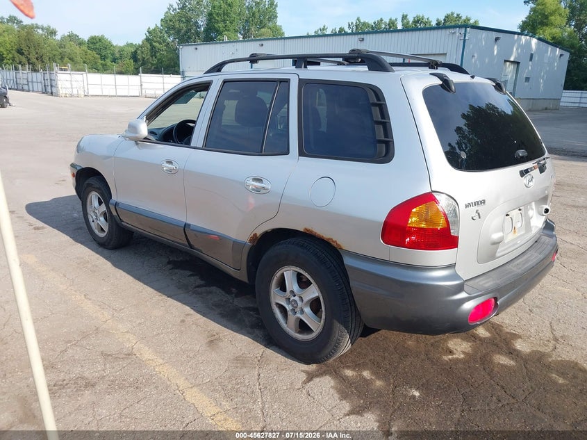 2001 Hyundai Santa fe VIN KM8SC83D91U010397 IAAI salvage auction — NORMAL WEAR, Clear (Michigan), sold $25 on 2026-07-27 (photo 3)