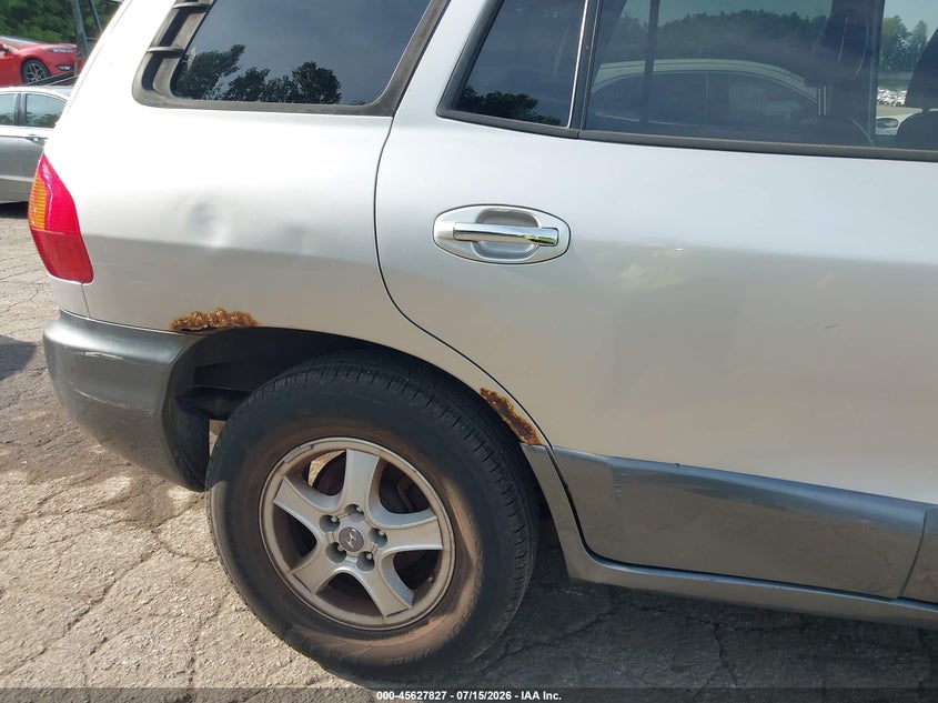 2001 Hyundai Santa fe VIN KM8SC83D91U010397 IAAI salvage auction — NORMAL WEAR, Clear (Michigan), sold $25 on 2026-07-27 (photo 6)