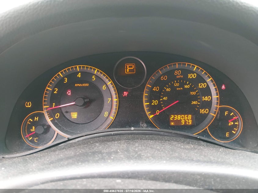 2006 Infiniti G35 VIN JNKCV51FX6M604847 IAAI salvage auction — NORMAL WEAR, Clear (New Jersey), sold $400 on 2026-07-30 (photo 7)