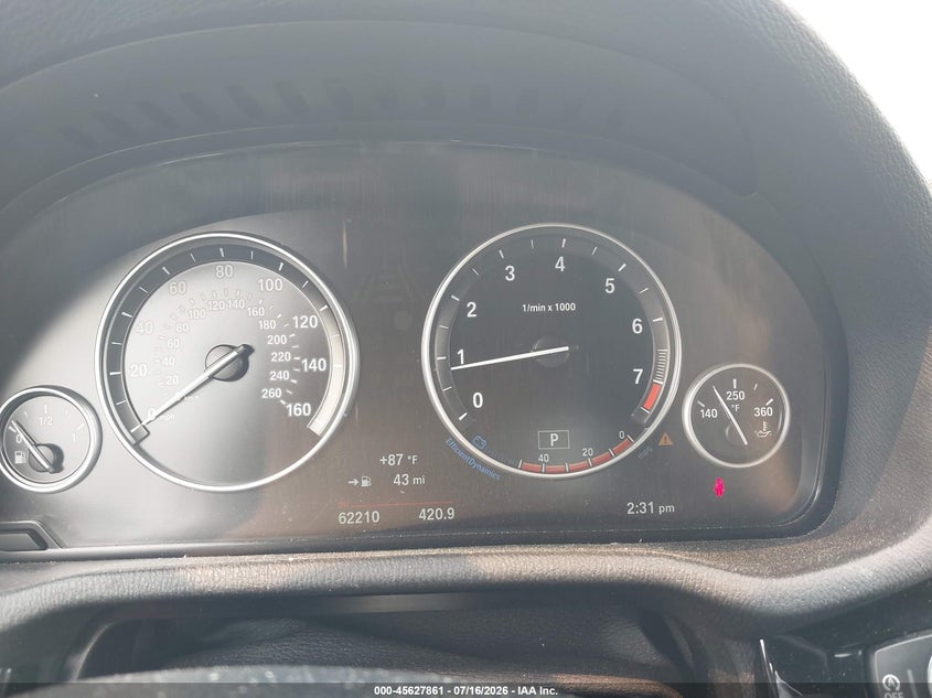 2017 BMW X3 VIN 5UXWX9C32H0W70353 IAAI salvage auction — LEFT FRONT, Salvage Title, sold $4,750 on 2026-07-24 (photo 7)