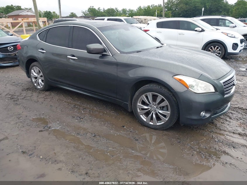 2012 Infiniti M37 VIN JN1BY1AR3CM394999 IAAI salvage auction — REAR END, Salvage (South Carolina), sold $325 on 2026-07-24 (photo 1)