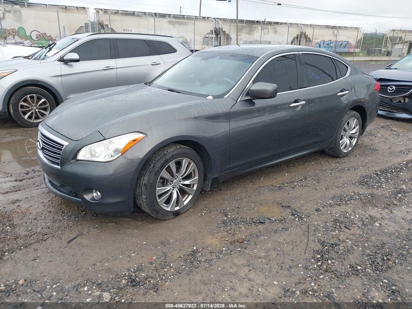 2012 Infiniti M37 VIN JN1BY1AR3CM394999 IAAI salvage auction — REAR END, Salvage (South Carolina), sold $325 on 2026-07-24 (photo 2)