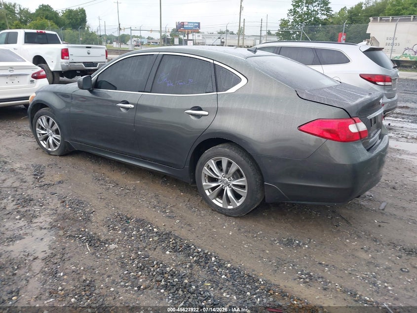 2012 Infiniti M37 VIN JN1BY1AR3CM394999 IAAI salvage auction — REAR END, Salvage (South Carolina), sold $325 on 2026-07-24 (photo 3)