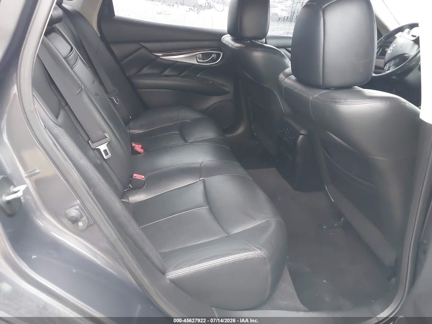 2012 Infiniti M37 VIN JN1BY1AR3CM394999 IAAI salvage auction — REAR END, Salvage (South Carolina), sold $325 on 2026-07-24 (photo 8)