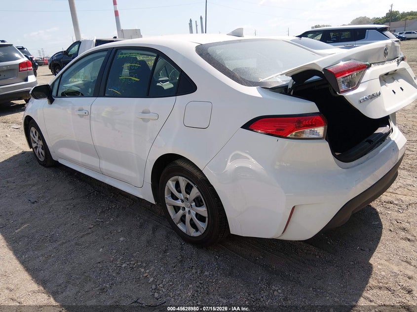 2024 Toyota Corolla VIN 5YFB4MDE6RP187001 IAAI salvage auction — REAR END, Clear (Texas), sold $25 on 2026-07-29 (photo 3)