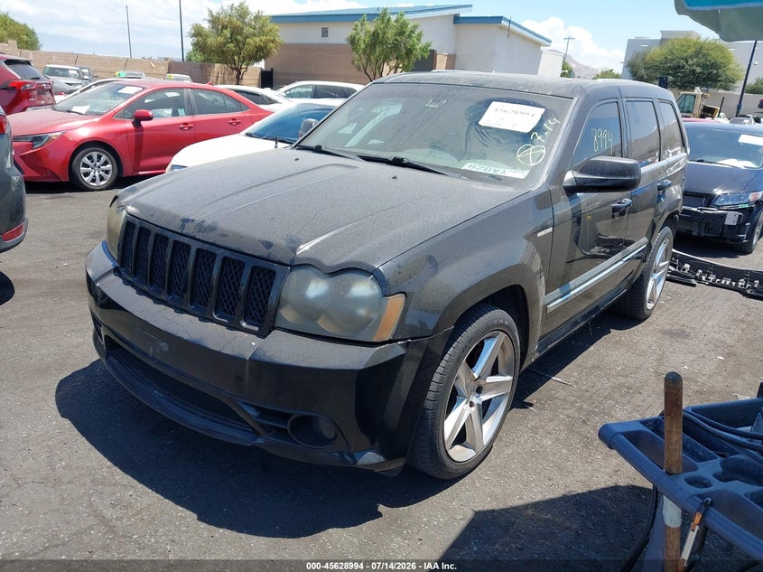 2007 Jeep Grand cherokee VIN 1J8HR78397C651791 IAAI salvage auction — REAR END, Salvage Certificate (California), sold $7,750 on 2026-07-31 (photo 2)