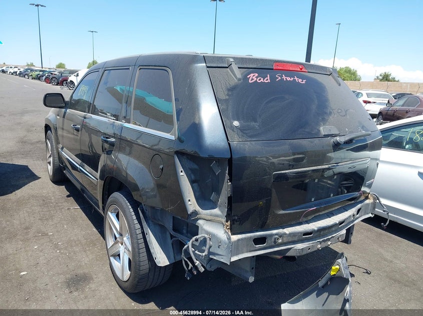 2007 Jeep Grand cherokee VIN 1J8HR78397C651791 IAAI salvage auction — REAR END, Salvage Certificate (California), sold $7,750 on 2026-07-31 (photo 3)