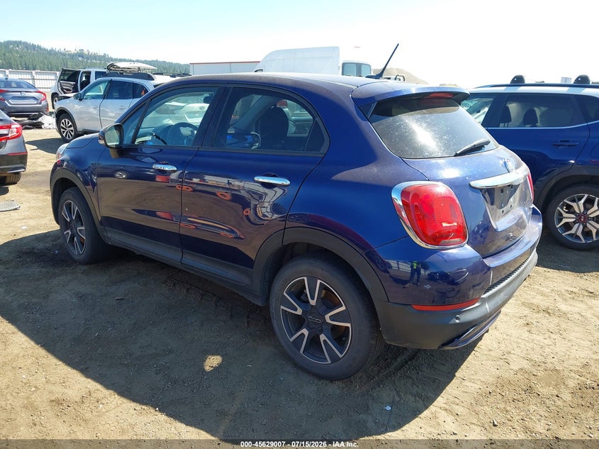 2016 Fiat 500x VIN ZFBCFYBT1GP512632 IAAI salvage auction — FRONT & REAR, Salvage Title, sold $25 on 2026-07-28 (photo 3)