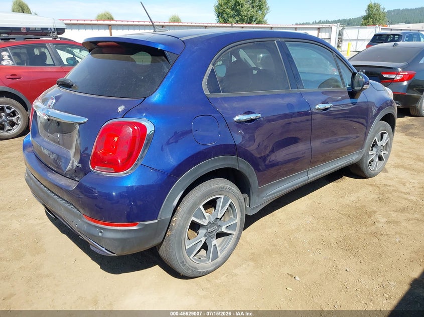 2016 Fiat 500x VIN ZFBCFYBT1GP512632 IAAI salvage auction — FRONT & REAR, Salvage Title, sold $25 on 2026-07-28 (photo 4)
