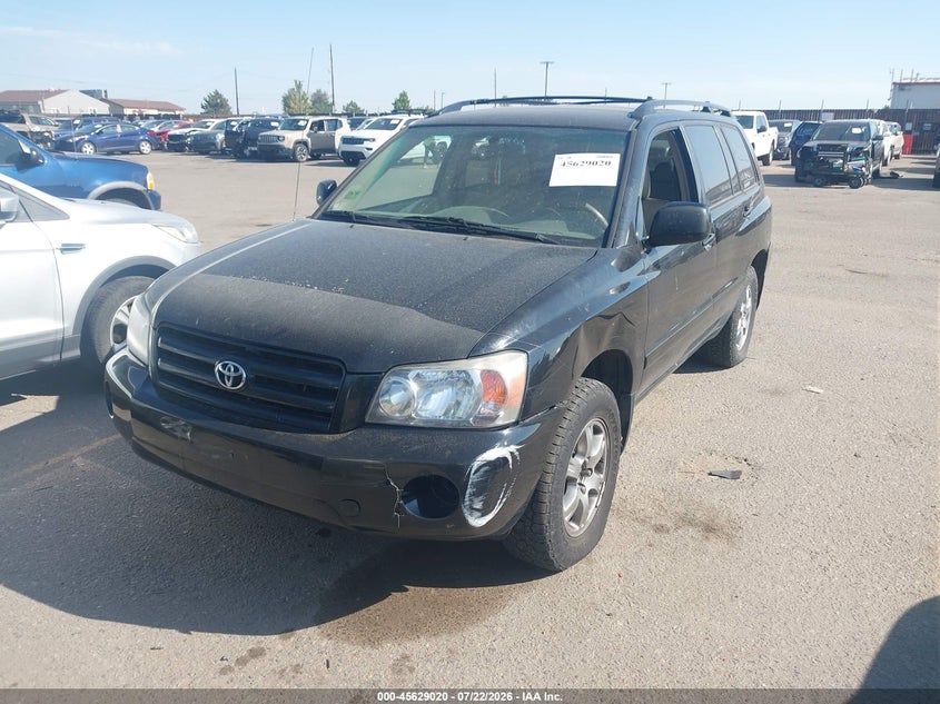 2005 Toyota Highlander VIN JTEEP21AX50099997 IAAI salvage auction — NORMAL WEAR, Clear (Colorado), sold $25 on 2026-07-28 (photo 2)
