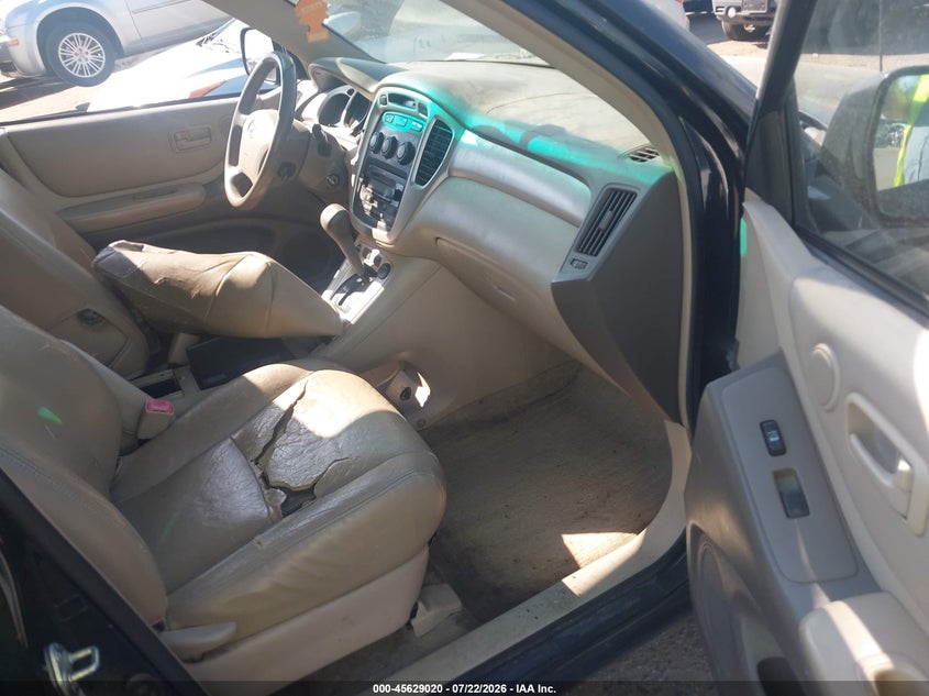 2005 Toyota Highlander VIN JTEEP21AX50099997 IAAI salvage auction — NORMAL WEAR, Clear (Colorado), sold $25 on 2026-07-28 (photo 5)