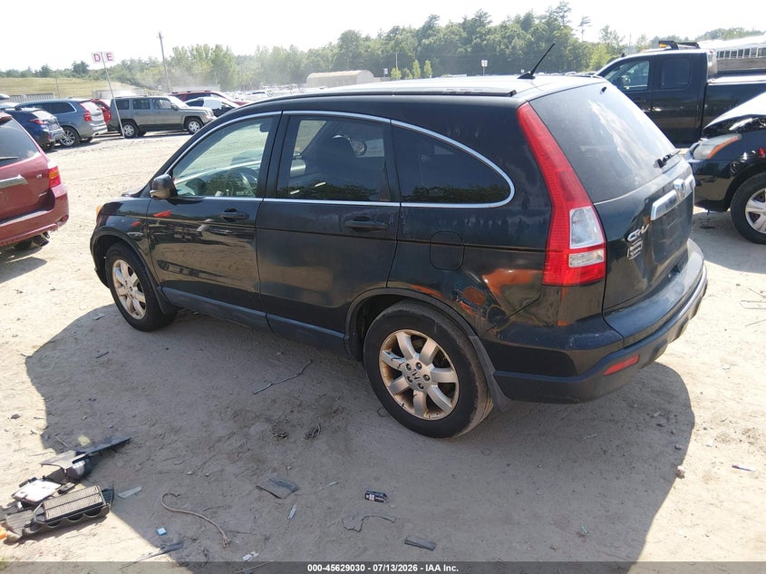 2007 Honda Cr-v VIN JHLRE48557C064773 IAAI salvage auction — NORMAL WEAR, Clear (Massachusetts), sold $375 on 2026-07-22 (photo 3)