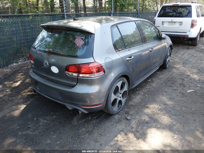 2011 Volkswagen Gti VIN WVWHD7AJ8BW191853 IAAI salvage auction — NORMAL WEAR, Clear (Maryland), sold $275 on 2026-07-30 (photo 4)