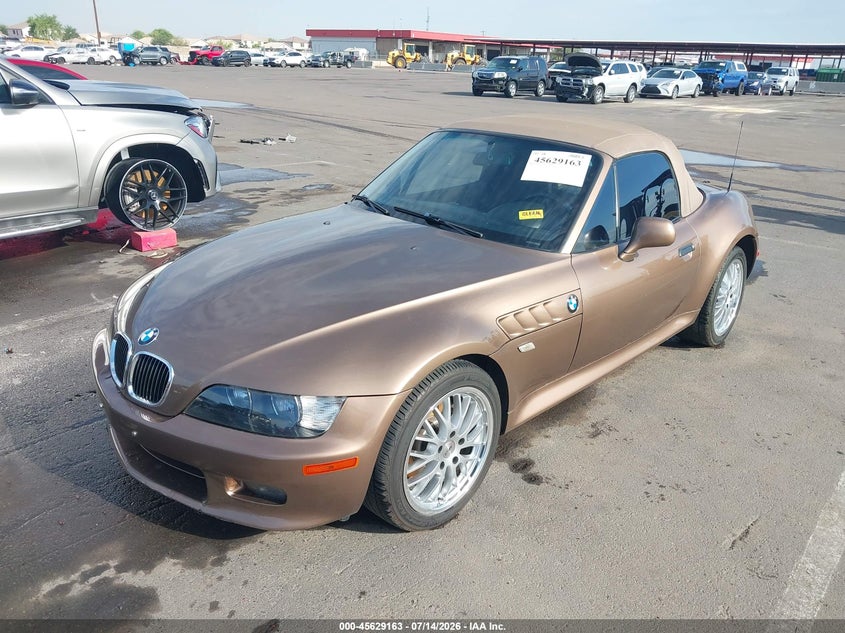 2001 BMW Z3 VIN WBACN53481LL47633 IAAI salvage auction — SIDE, Salvage (Arizona), sold $2,950 on 2026-07-24 (photo 2)