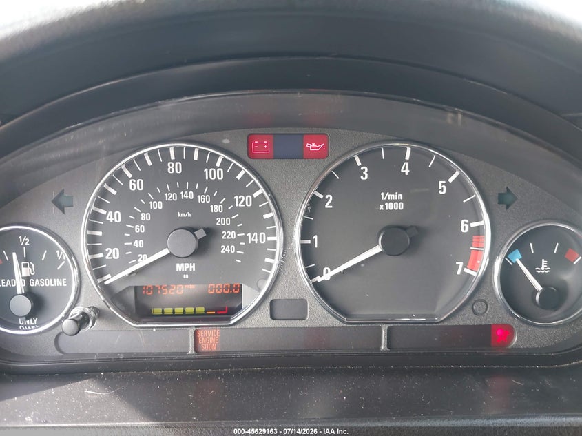 2001 BMW Z3 VIN WBACN53481LL47633 IAAI salvage auction — SIDE, Salvage (Arizona), sold $2,950 on 2026-07-24 (photo 7)