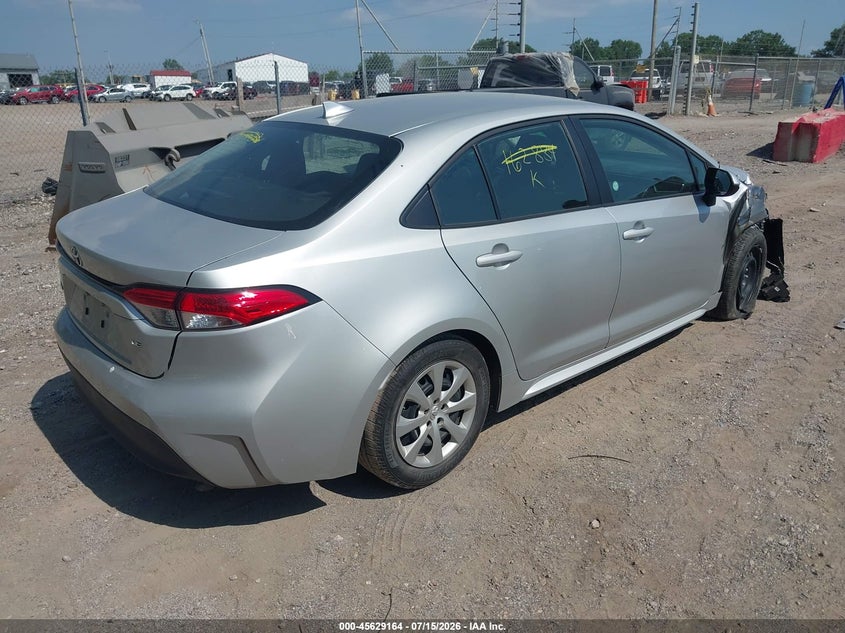 2024 Toyota Corolla VIN 5YFB4MDE9RP162884 IAAI salvage auction — RIGHT FRONT, Salvage Title, sold $25 on 2026-07-29 (photo 4)