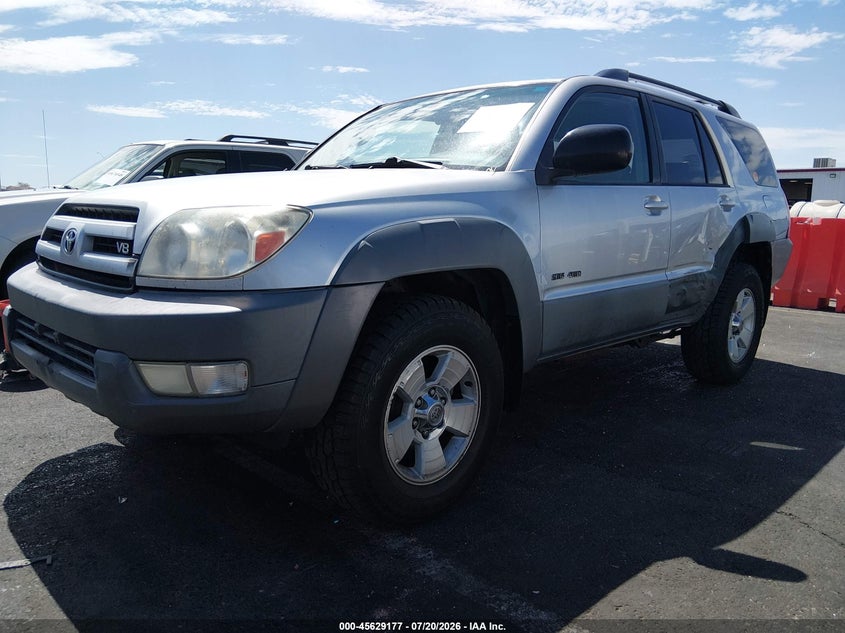 2003 Toyota 4runner VIN JTEBT14RX38000684 IAAI salvage auction — NORMAL WEAR, Clear (Utah), sold $2,100 on 2026-07-31 (photo 2)