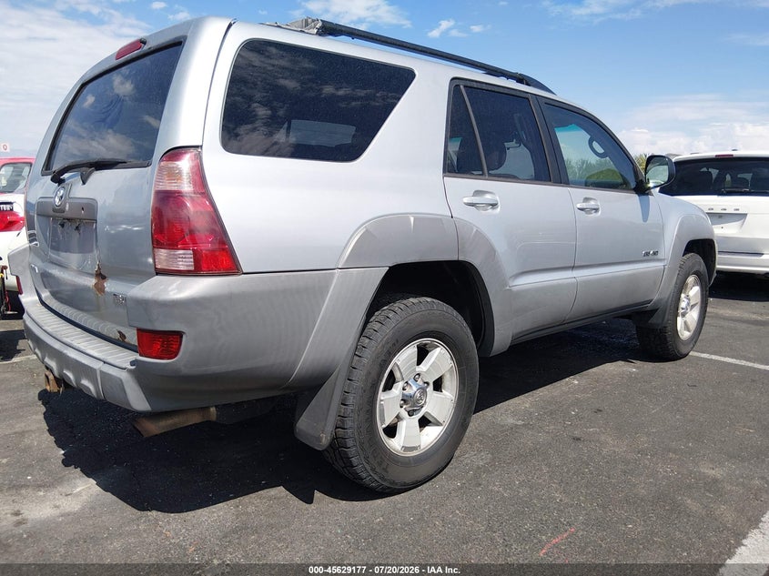 2003 Toyota 4runner VIN JTEBT14RX38000684 IAAI salvage auction — NORMAL WEAR, Clear (Utah), sold $2,100 on 2026-07-31 (photo 4)