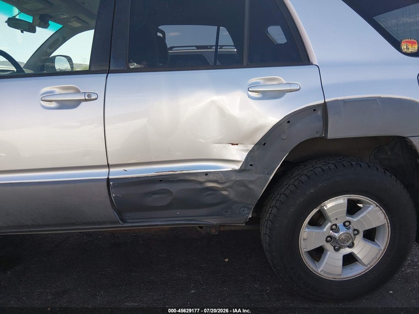 2003 Toyota 4runner VIN JTEBT14RX38000684 IAAI salvage auction — NORMAL WEAR, Clear (Utah), sold $2,100 on 2026-07-31 (photo 6)