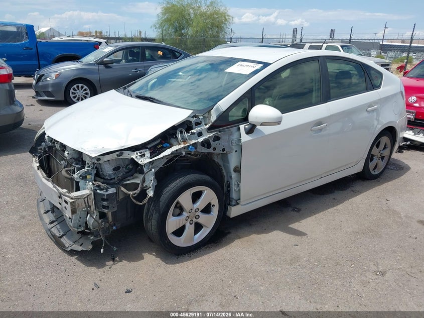 2015 Toyota Prius VIN JTDKN3DU1F0416088 IAAI salvage auction — LEFT FRONT, Salvage (Arizona), sold $1,700 on 2026-07-29 (photo 2)