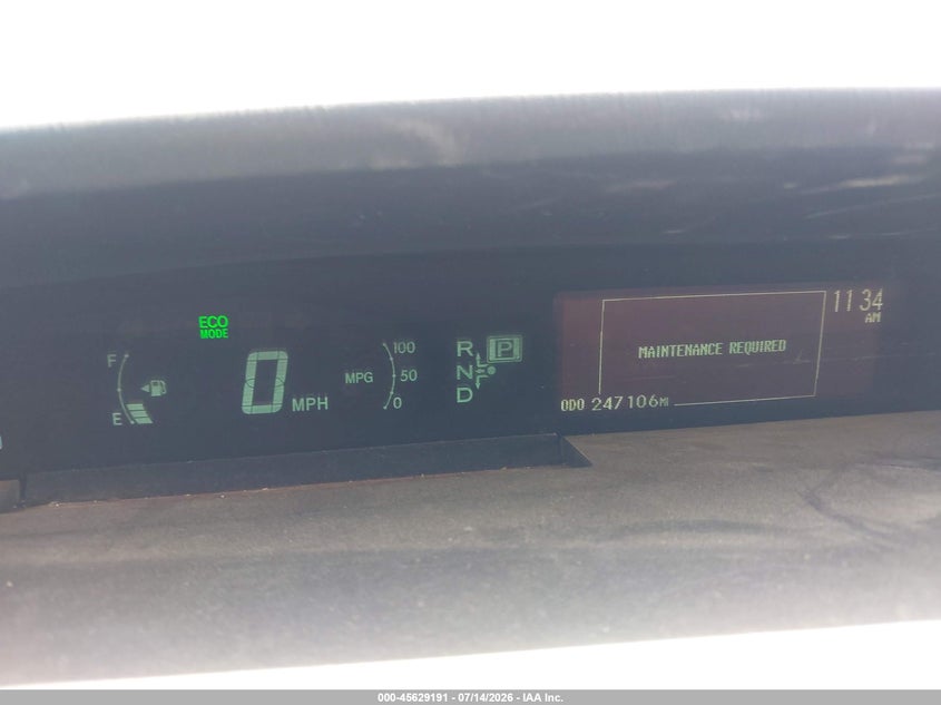 2015 Toyota Prius VIN JTDKN3DU1F0416088 IAAI salvage auction — LEFT FRONT, Salvage (Arizona), sold $1,700 on 2026-07-29 (photo 7)
