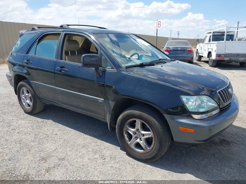 2001 Lexus Rx 300 VIN JTJGF10U610109731 IAAI salvage auction — NORMAL WEAR, Salvage (California), sold $350 on 2026-07-23 (photo 1)