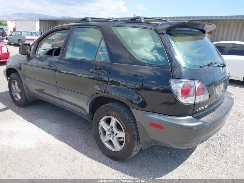 2001 Lexus Rx 300 VIN JTJGF10U610109731 IAAI salvage auction — NORMAL WEAR, Salvage (California), sold $350 on 2026-07-23 (photo 3)