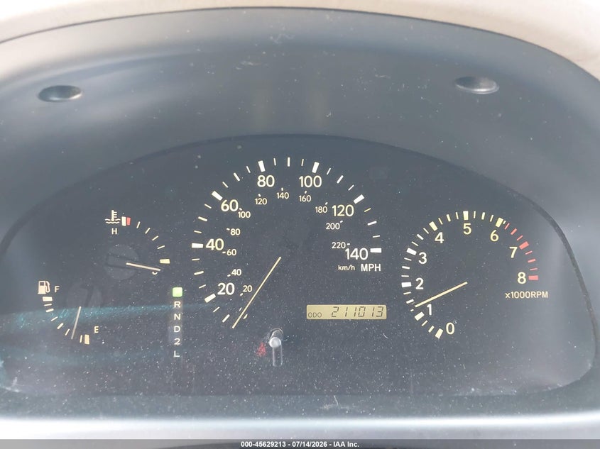 2001 Lexus Rx 300 VIN JTJGF10U610109731 IAAI salvage auction — NORMAL WEAR, Salvage (California), sold $350 on 2026-07-23 (photo 7)