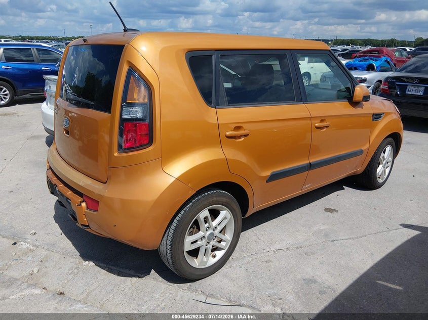 2011 Kia Soul VIN KNDJT2A2XB7299160 IAAI salvage auction — NORMAL WEAR, Original (Texas), sold $225 on 2026-07-29 (photo 4)