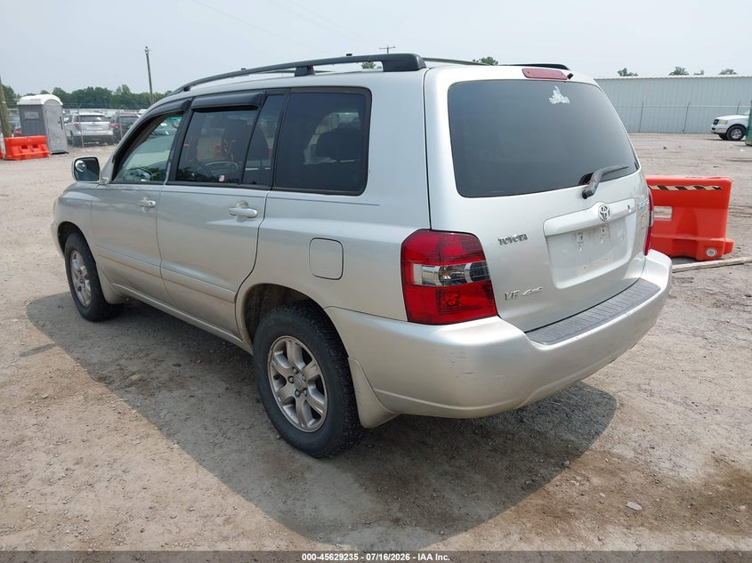 2006 Toyota Highlander VIN JTEEP21A260179439 IAAI salvage auction — NORMAL WEAR, Clear (Virginia), sold $75 on 2026-07-24 (photo 3)