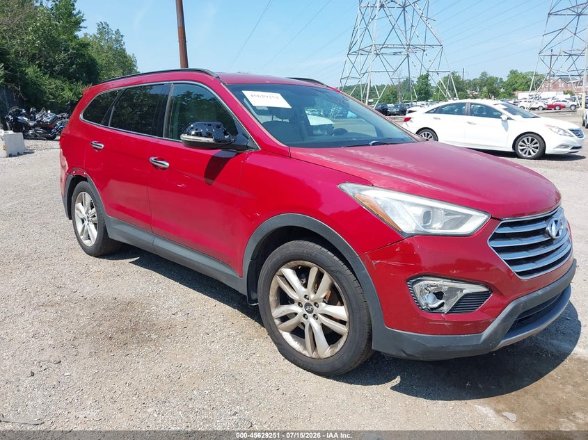 2015 Hyundai Santa fe VIN KM8SN4HF9FU106793 IAAI salvage auction — NORMAL WEAR, Clear (Pennsylvania), sold $1,225 on 2026-07-24 (photo 1)