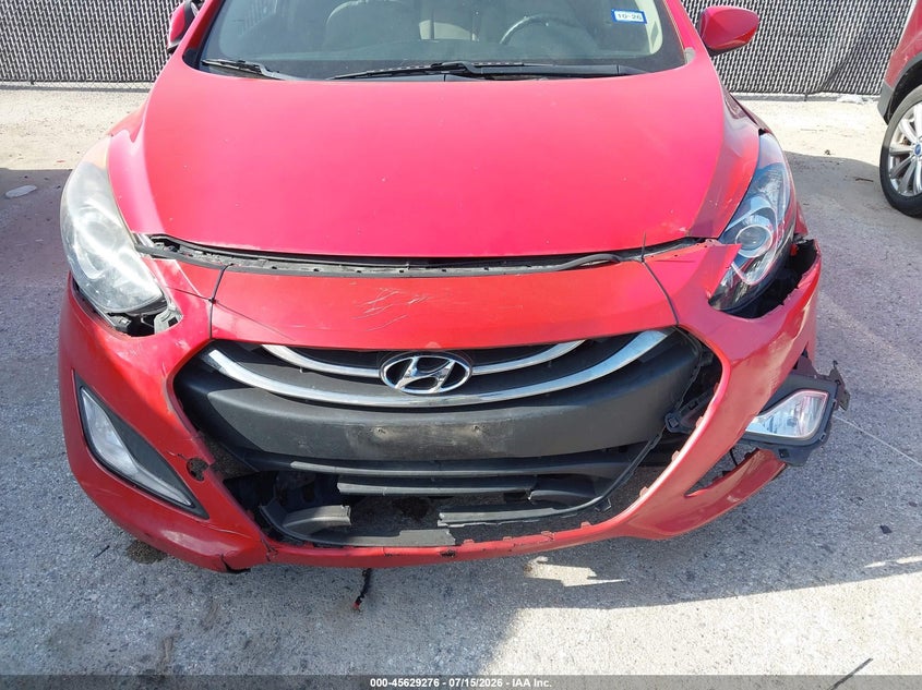 2013 Hyundai Elantra VIN KMHD35LE1DU063213 IAAI salvage auction — NORMAL WEAR, Original (Texas), sold $375 on 2026-07-28 (photo 6)