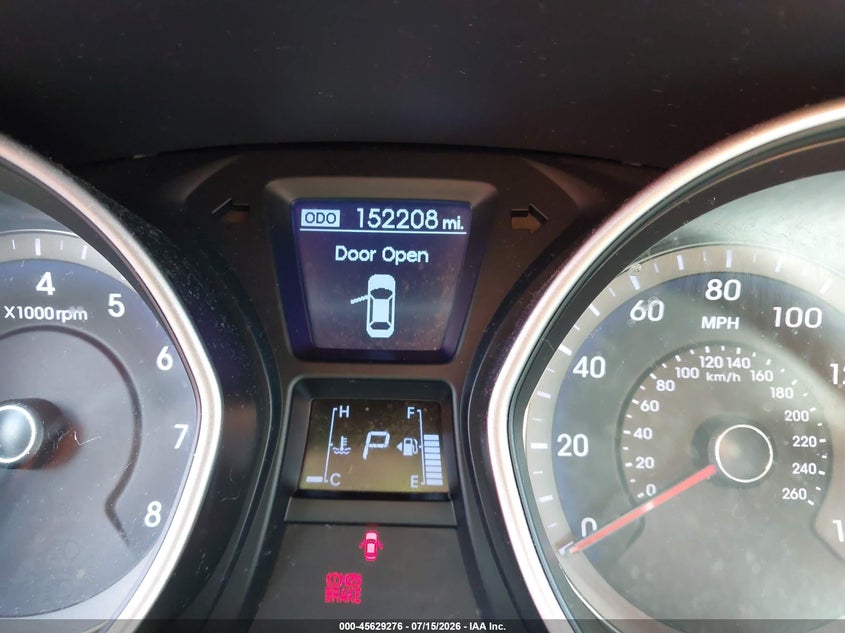 2013 Hyundai Elantra VIN KMHD35LE1DU063213 IAAI salvage auction — NORMAL WEAR, Original (Texas), sold $375 on 2026-07-28 (photo 7)