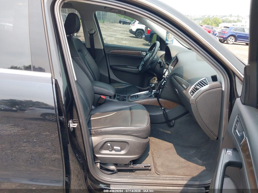 2016 Audi Q5 VIN WA1C2AFP5GA136785 IAAI salvage auction — FRONT END, Salvage (Pennsylvania), sold $450 on 2026-07-31 (photo 5)