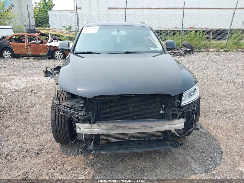 2016 Audi Q5 VIN WA1C2AFP5GA136785 IAAI salvage auction — FRONT END, Salvage (Pennsylvania), sold $450 on 2026-07-31 (photo 6)