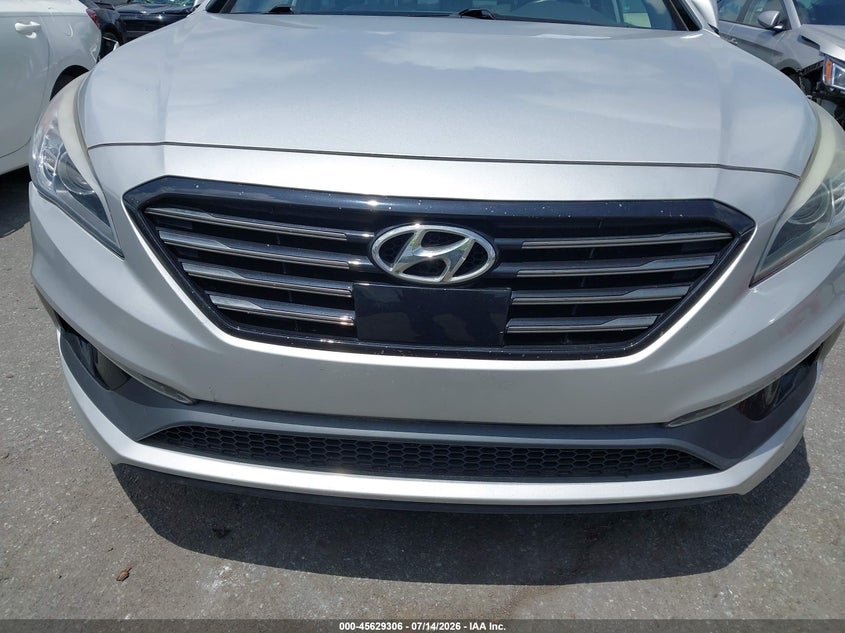 2015 Hyundai Sonata VIN 5NPE34AB5FH055799 IAAI salvage auction — NORMAL WEAR, Salvage Rebuilt (North Carolina), sold $2,300 on 2026-08-01 (photo 6)