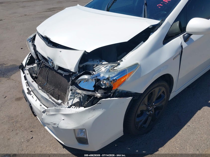 2011 Toyota Prius VIN JTDKN3DU4B0275804 IAAI salvage auction — FRONT END, Salvage (California), sold $850 on 2026-07-29 (photo 6)