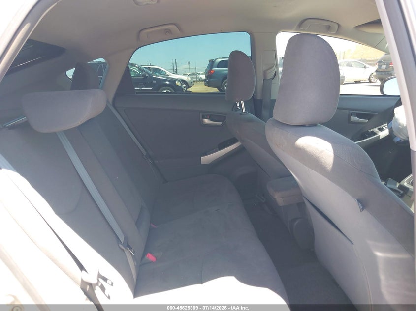 2011 Toyota Prius VIN JTDKN3DU4B0275804 IAAI salvage auction — FRONT END, Salvage (California), sold $850 on 2026-07-29 (photo 8)