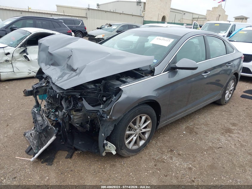 2019 Hyundai Sonata VIN 5NPE24AF8KH794715 IAAI salvage auction — FRONT END, Salvage (Texas), sold $25 on 2026-08-20 (photo 2)