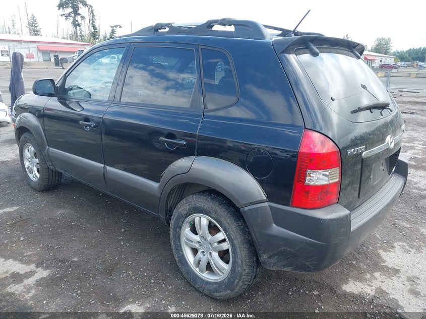 2006 Hyundai Tucson VIN KM8JN72D76U334229 IAAI salvage auction — NORMAL WEAR, Clear (Washington), sold $300 on 2026-07-22 (photo 3)