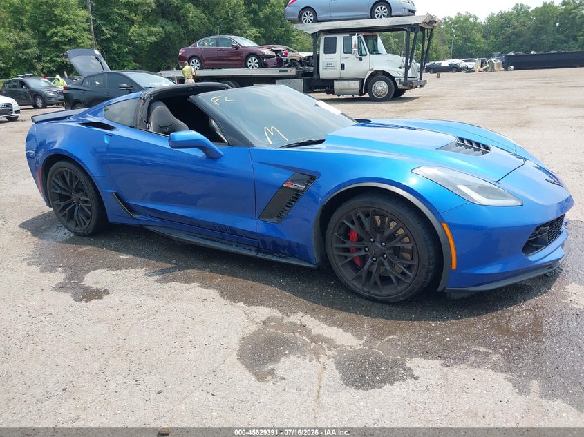 2019 Chevrolet Corvette VIN 1G1YR2D68K5604140 — IAAI salvage auction photo