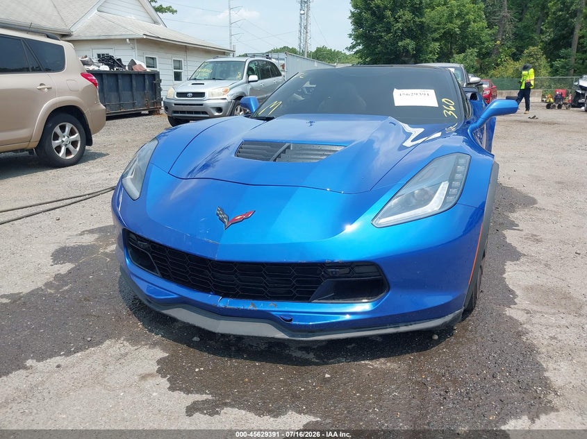 2019 Chevrolet Corvette VIN 1G1YR2D68K5604140 IAAI salvage auction — THEFT, Salvage - Greater Than 75% (Maryland), sold $45,250 on 2026-08-26 (photo 6)