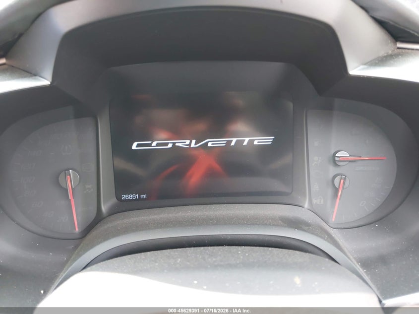 2019 Chevrolet Corvette VIN 1G1YR2D68K5604140 IAAI salvage auction — THEFT, Salvage - Greater Than 75% (Maryland), sold $45,250 on 2026-08-26 (photo 7)