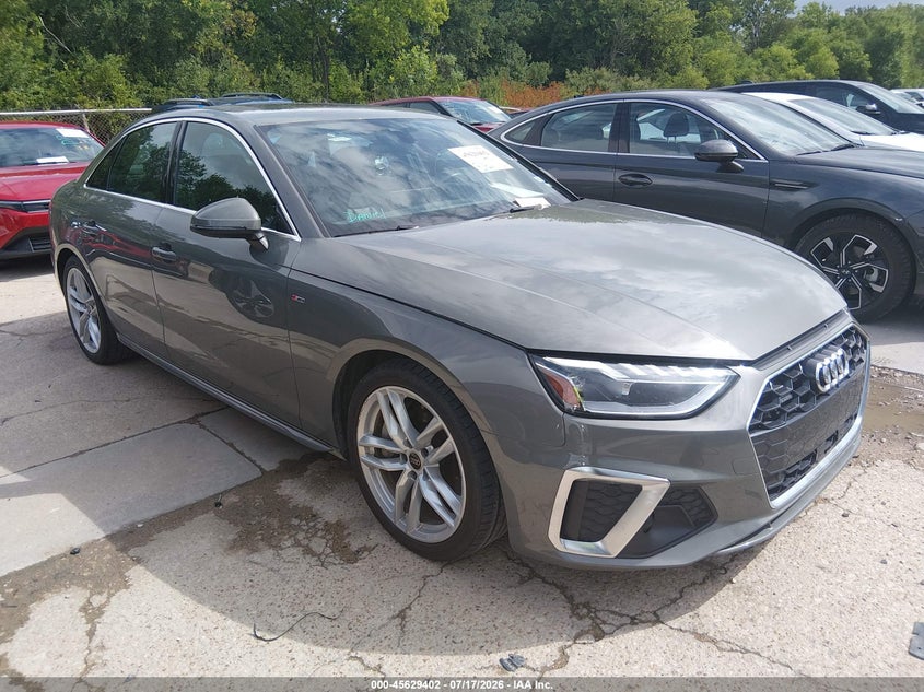 2024 Audi A4 VIN WAUEAAF4XRN015895 IAAI salvage auction — REAR END, Enterprise Vehicles Clear Only (Texas), sold $17,900 on 2026-07-27 (photo 1)