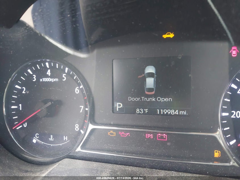 2013 Kia Optima VIN 5XXGR4A66DG205339 IAAI salvage auction — LEFT SIDE, Clear - Dealer Only (California), sold $300 on 2026-07-29 (photo 7)