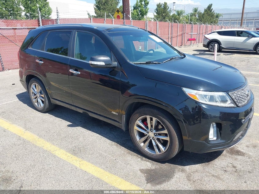 2014 Kia Sorento VIN 5XYKWDA71EG467388 IAAI salvage auction — NORMAL WEAR, Clear - Dealer Only (California), sold $1,250 on 2026-07-18 (photo 1)